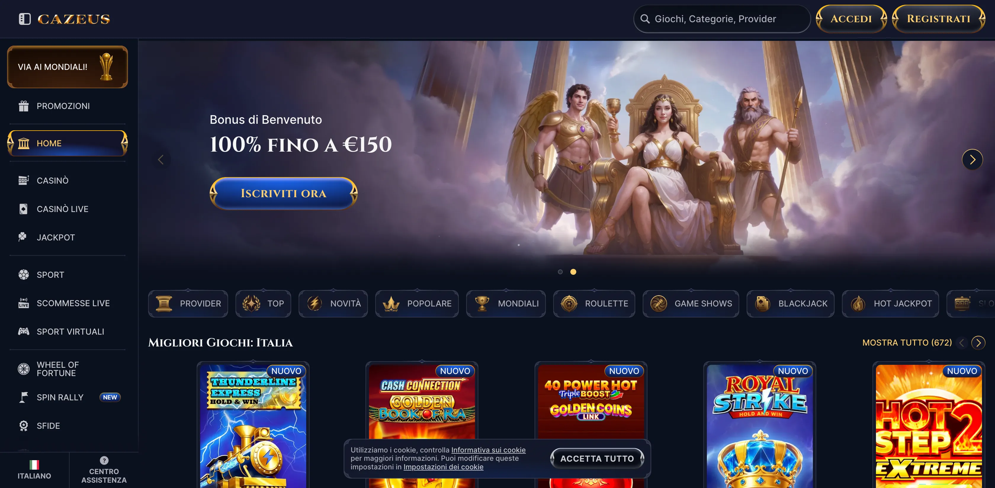 Cazeus casino